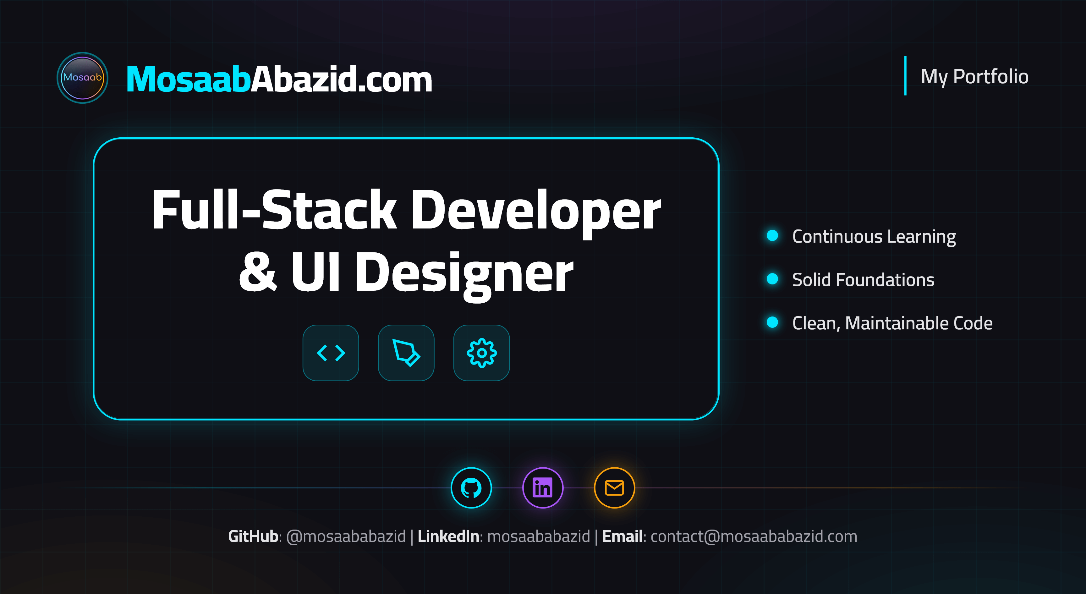Mosaab Abazid | Full-Stack Developer & UI Designer